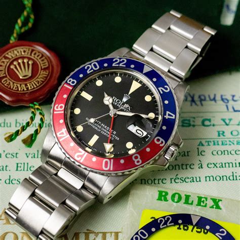 rolex gmt 16750 vintage|rolex gmt master 16750 price.